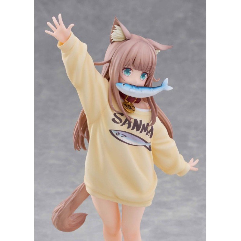 My Cat Is a Kawaii Girl statuette 1/6 Kinako Play With Ver. AmiAmi Limited Edition 21 cm | 4595123918418