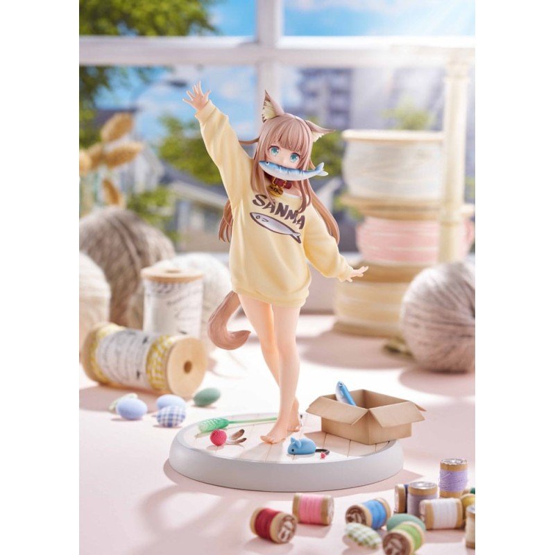 My Cat Is a Kawaii Girl statuette 1/6 Kinako Play With Ver. AmiAmi Limited Edition 21 cm | 4595123918418