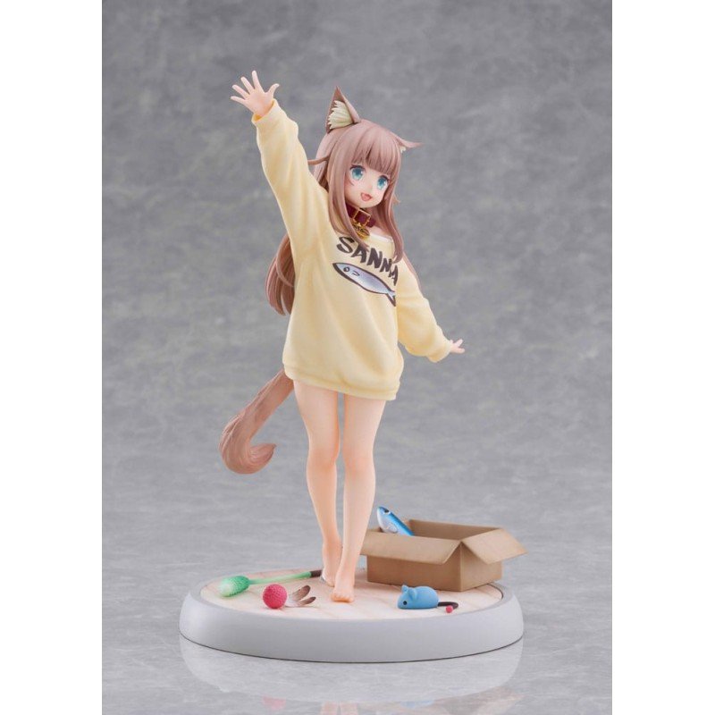My Cat Is a Kawaii Girl statuette 1/6 Kinako Play With Ver. AmiAmi Limited Edition 21 cm | 4595123918418
