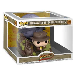 Indiana Jones Figurine Funko POP! Movies Moment Vinyl Indiana Jones Boulder Escape 9 cm