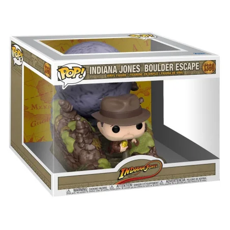 Indiana Jones beeldje Funko POP! Movies Moment Vinyl Indiana Jones Boulder Escape 9 cm | 889698645799