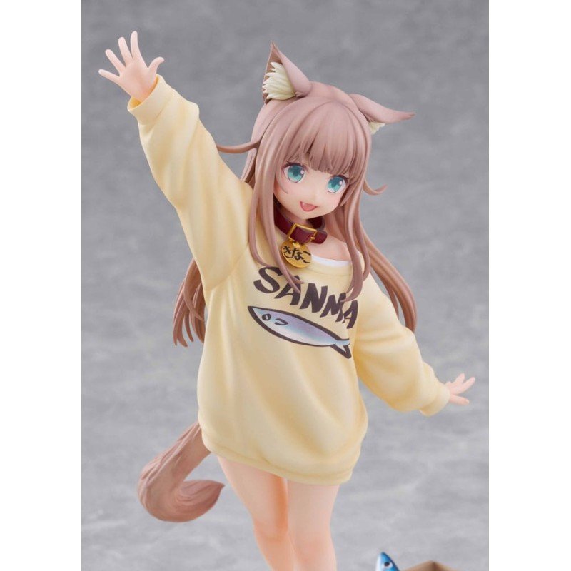 My Cat Is a Kawaii Girl statuette 1/6 Kinako Play With Ver. AmiAmi Limited Edition 21 cm | 4595123918418