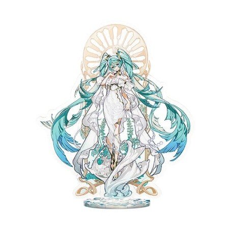Character Vocal Series 01: Hatsune Miku Socle en acrylique Hatsune Miku feat. Yoneyama Mai 17 cm | 4571697183810