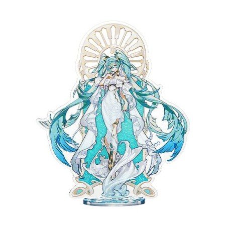 Character Vocal Series 01: Hatsune Miku Socle en acrylique Hatsune Miku feat. Yoneyama Mai Glitter Ver. 20 cm | 4571697183827