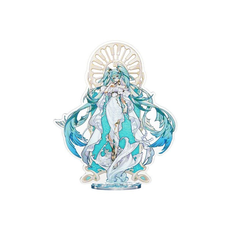 Character Vocal Series 01: Hatsune Miku Socle en acrylique Hatsune Miku feat. Yoneyama Mai Glitter Ver. 20 cm | 4571697183827