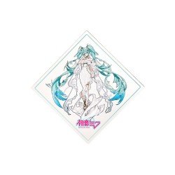 Character Vocal Series 01: Hatsune Miku Socle en acrylique Hatsune Miku feat. Yoneyama Mai Translucent Card 12 cm | 4571697183841
