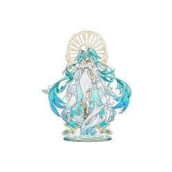 Character Vocal Series 01: Hatsune Miku Socle en acrylique Hatsune Miku feat. Yoneyama Mai Mega 35 cm | 4571697183872
