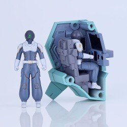 Titanomachia figurine Plastic Model Kit Moderoid 1/48 Side:GR Vector 18 cm | 4571697186569