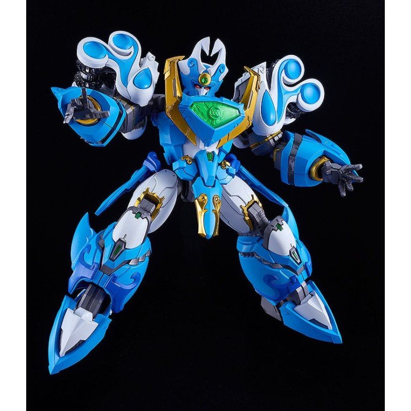 Mado King Granzort figurine Plastic Model Kit Moderoid King´s Style Aquabeat Gold Edition 18 cm | 4571697186675