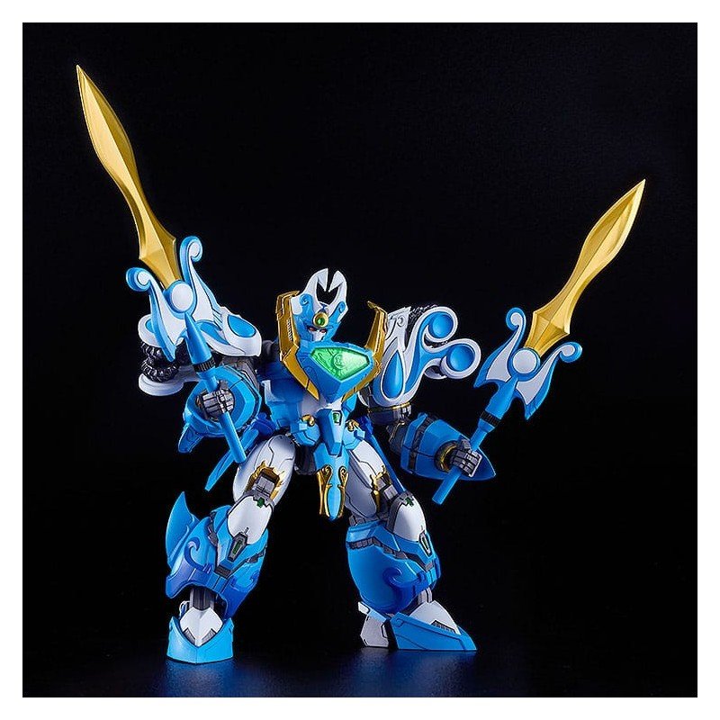 Mado King Granzort figurine Plastic Model Kit Moderoid King´s Style Aquabeat Gold Edition 18 cm | 4571697186675