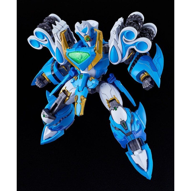 Mado King Granzort figurine Plastic Model Kit Moderoid King´s Style Aquabeat Gold Edition 18 cm | 4571697186675