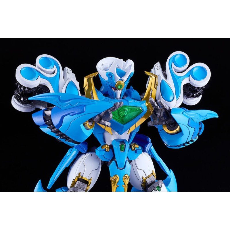 Mado King Granzort figurine Plastic Model Kit Moderoid King´s Style Aquabeat Gold Edition 18 cm | 4571697186675
