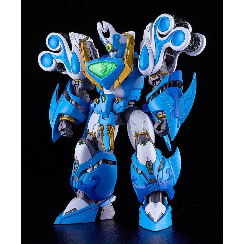 Mado King Granzort figurine Plastic Model Kit Moderoid King´s Style Aquabeat Gold Edition 18 cm | 4571697186675