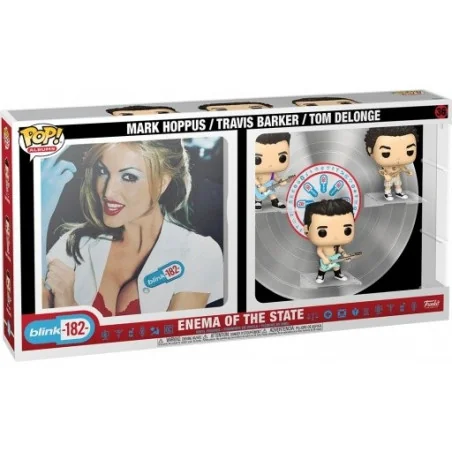 Blink 182 Figuur 3 Pack Funko POP! Albums Vinyl Klysma van de Staat 9 cm | 889698678360