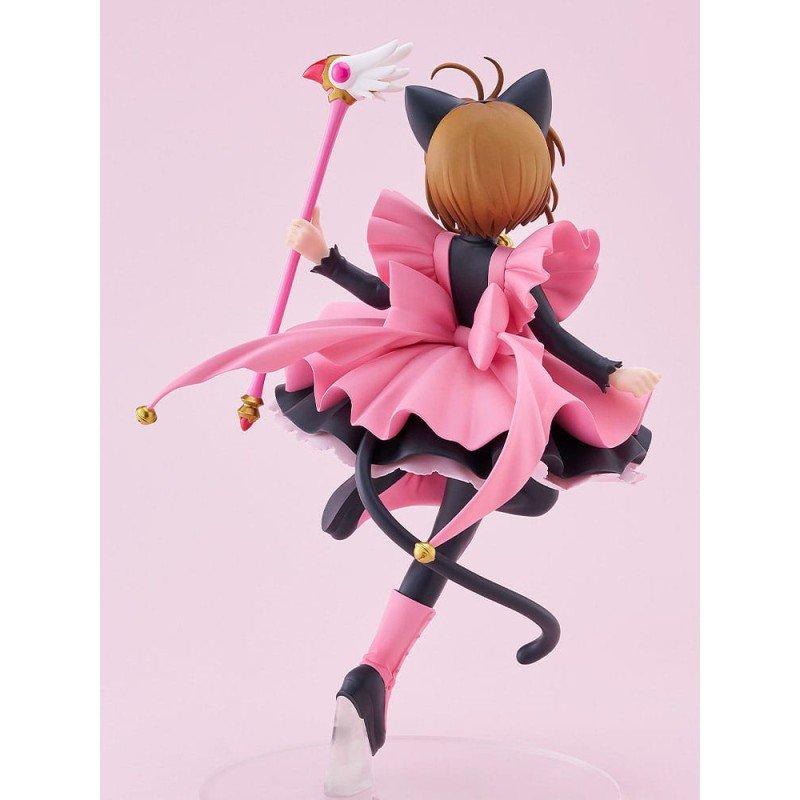 Cardcaptor Sakura Pop Up Parade PVC Statue Sakura Kinomoto: Black Cat Costume Ver. L Size 22 cm | 4571697188563