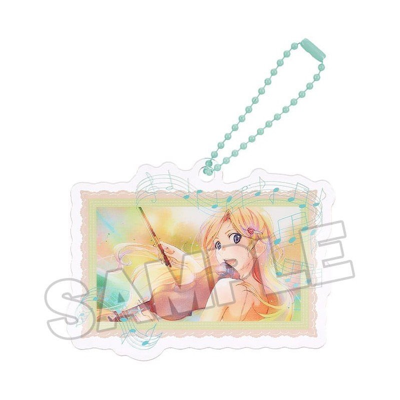 Your Lie in April Acrylic Keychain Anime Scene C 8 cm | 4580590190887