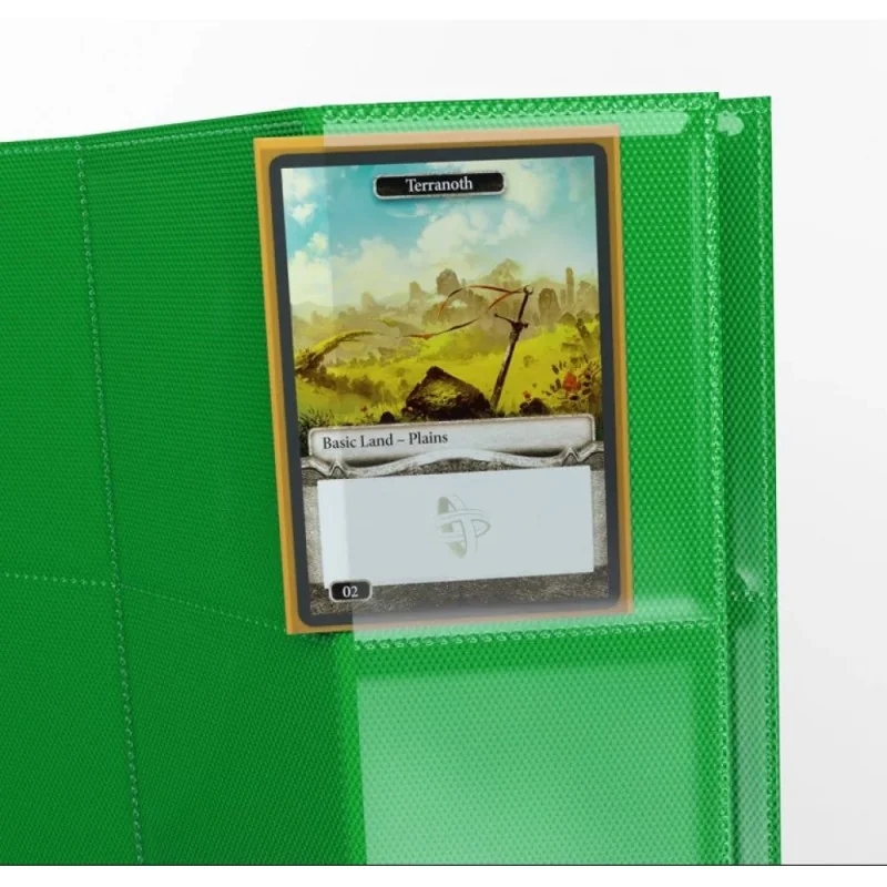 Gamegenic - Sideloading 18-Pocket Pages Display (50 pages) Green | 4251715403310