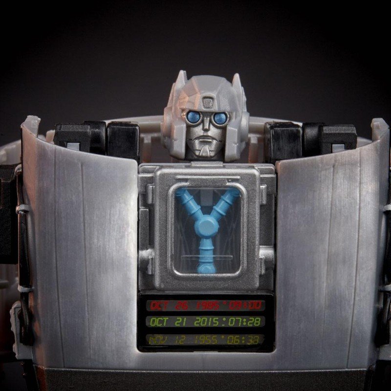 Transformers x Retour vers le futur figurine Delorean 14 cm | 5010993743520