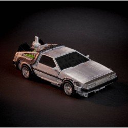 Transformers x Retour vers le futur figurine Delorean 14 cm | 5010993743520