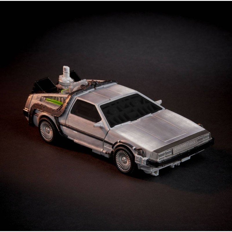 Transformers x Retour vers le futur figurine Delorean 14 cm | 5010993743520