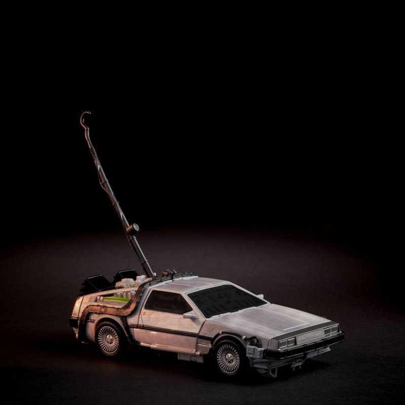 Transformers x Retour vers le futur figurine Delorean 14 cm | 5010993743520