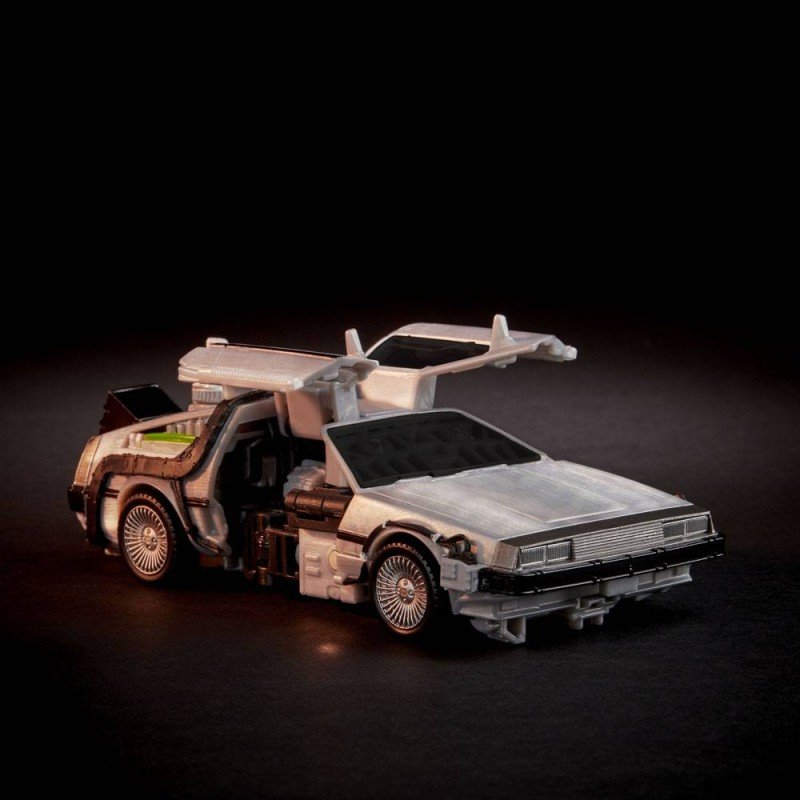 Transformers x Retour vers le futur figurine Delorean 14 cm | 5010993743520
