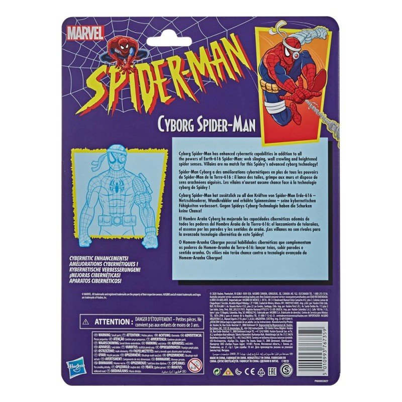 Spider-Man Marvel Retro Collection figurine Cyborg Spider-Man 15 cm | 5010993767359