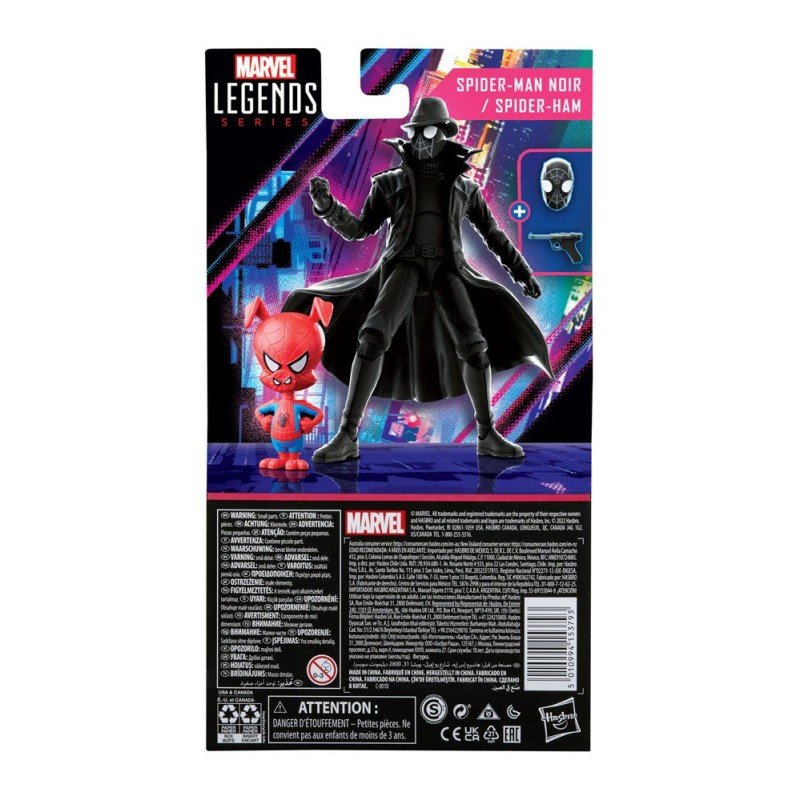 Spider-Man: New Generation Marvel Legends pack 2 figurines 2022 Spider-Man Noir & Spider-Ham 15 cm | 5010994153793