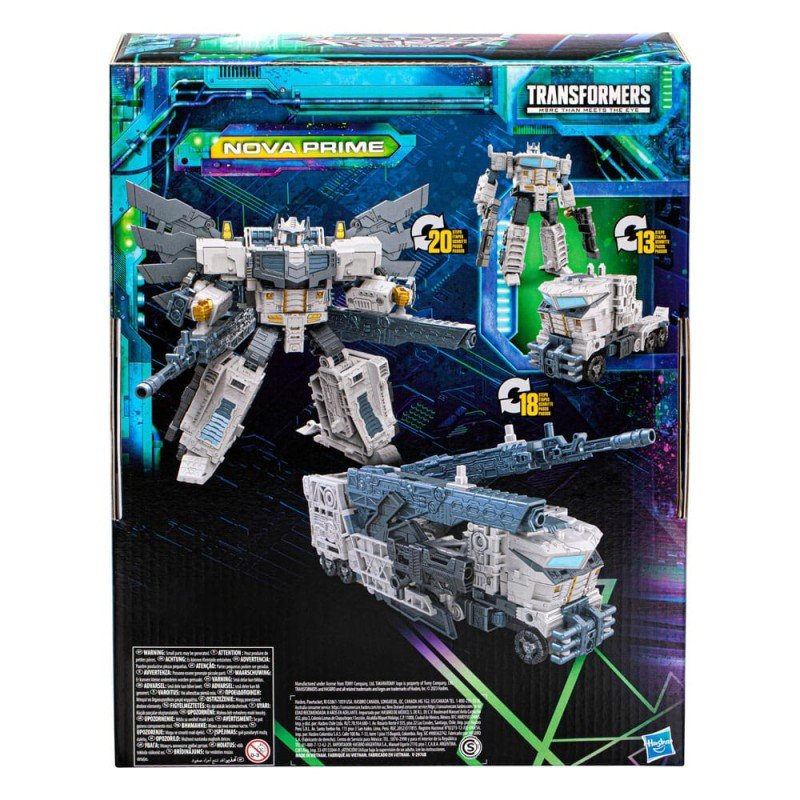 Transformers Generations Legacy Evolution Leader Class figurine Nova Prime 18 cm | 5010996143297