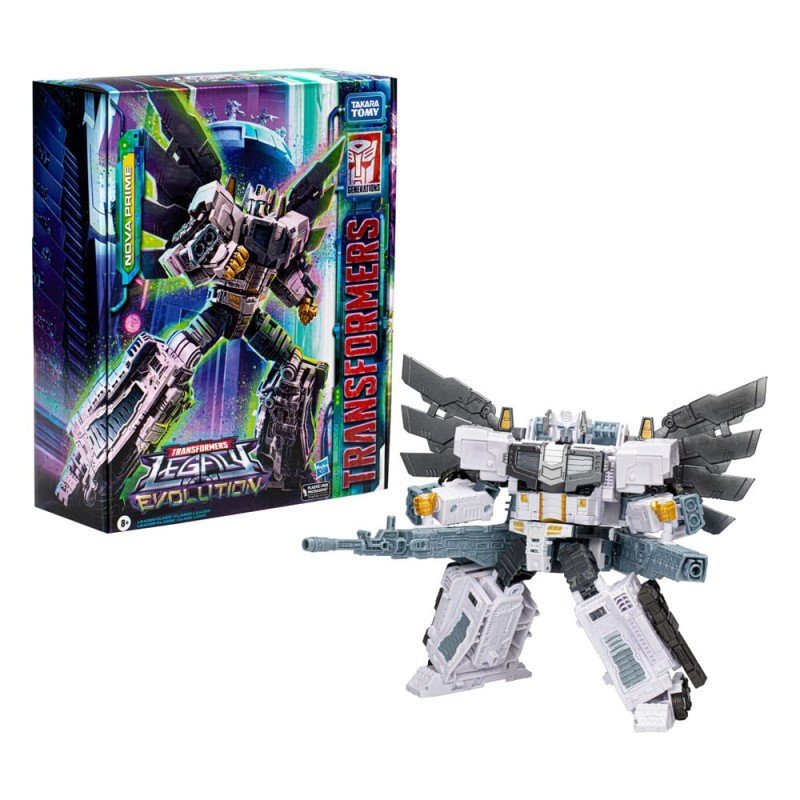 Transformers Generations Legacy Evolution Leader Class figurine Nova Prime 18 cm | 5010996143297