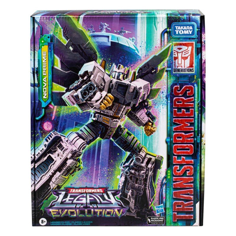 Transformers Generations Legacy Evolution Leader Class figurine Nova Prime 18 cm | 5010996143297