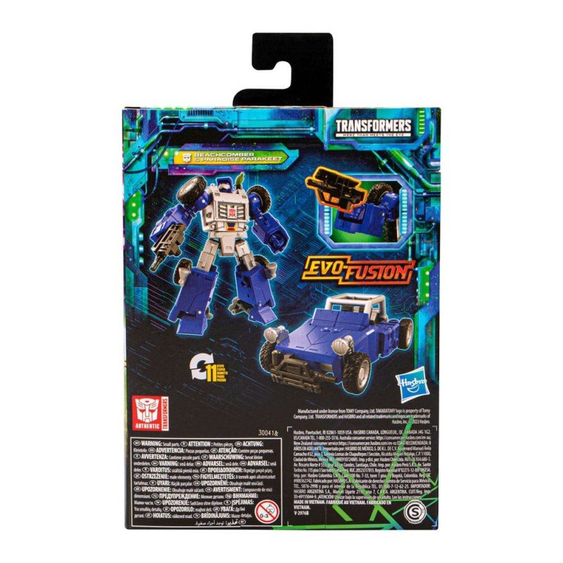 Transformers Generations Legacy Evolution Deluxe Class figurine Beachcomber & Paradise Parakeet 14 cm | 5010996133304