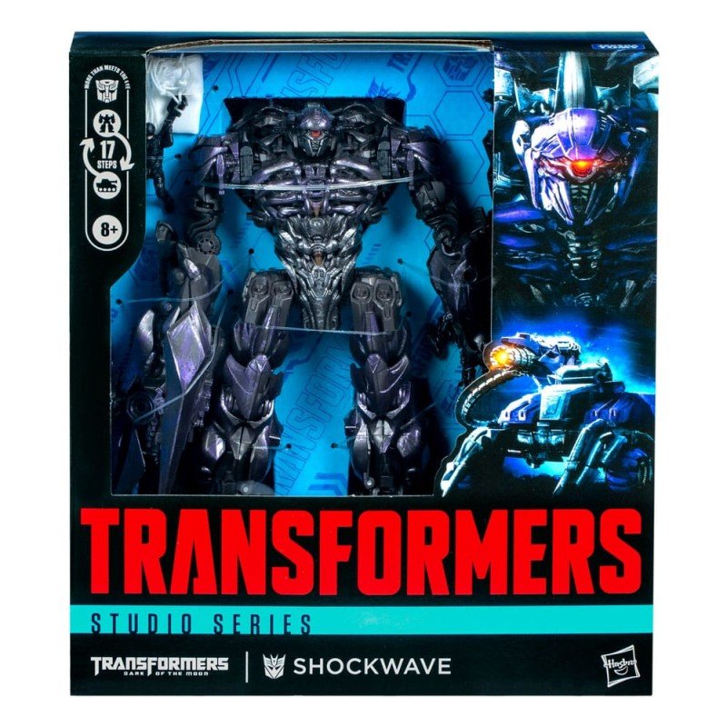 Transformers 3 : La Face cachée de la Lune Studio Series Leader Class figurine Shockwave 21 cm | 5010996297938