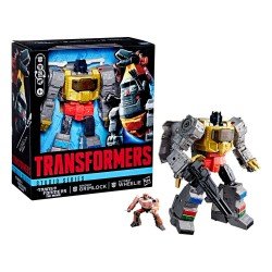 The Transformers: The Movie Studio Series Leader Class figurine Dinobot Grimlock & Autobot Wheelie 22 cm | 5010996319869