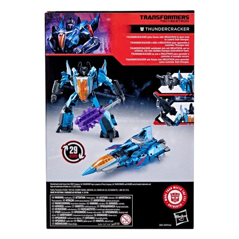 Transformers: War for Cybertron Studio Series Voyager Class Action Figure Thundercracker 16 cm | 5010996323545