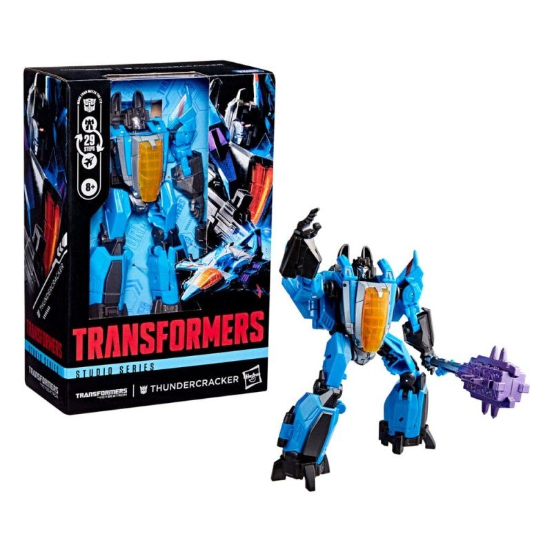 Transformers: War for Cybertron Studio Series Voyager Class Action Figure Thundercracker 16 cm | 5010996323545