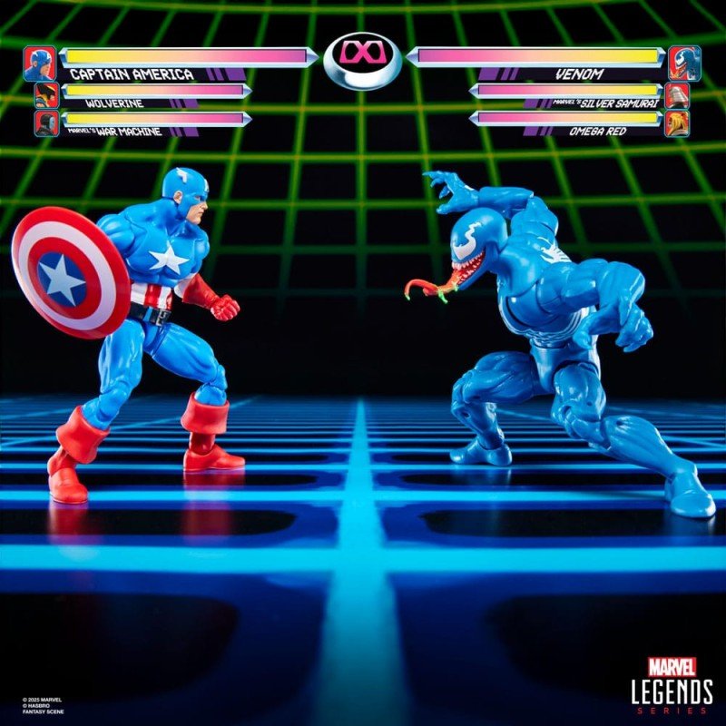 Marvel Legends Gamerverse Action Figure 2-Pack Captain America vs. Venom 15 cm | 5010996320476