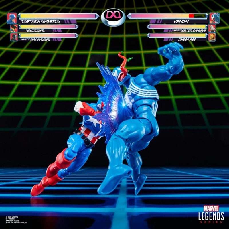 Marvel Legends Gamerverse Action Figure 2-Pack Captain America vs. Venom 15 cm | 5010996320476