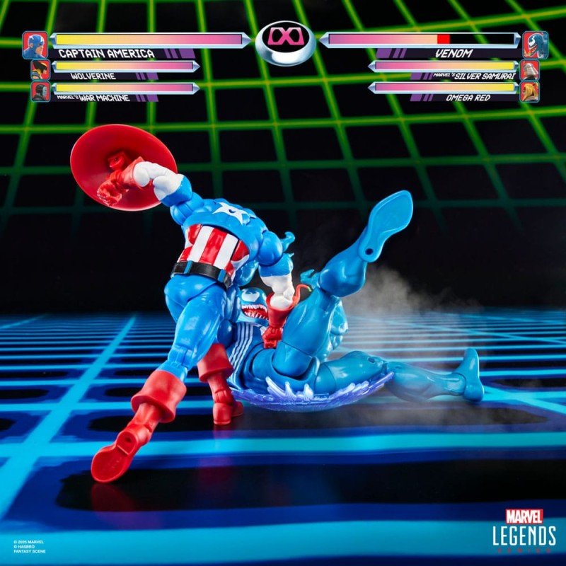 Marvel Legends Gamerverse Action Figure 2-Pack Captain America vs. Venom 15 cm | 5010996320476