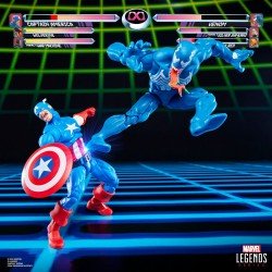 Marvel Legends Gamerverse Action Figure 2-Pack Captain America vs. Venom 15 cm | 5010996320476