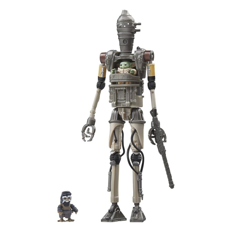 Star Wars: The Mandalorian Vintage Collection Action Figure 3-Pack IG-12, Grogu & Anzellan 10 cm | 5010996292094