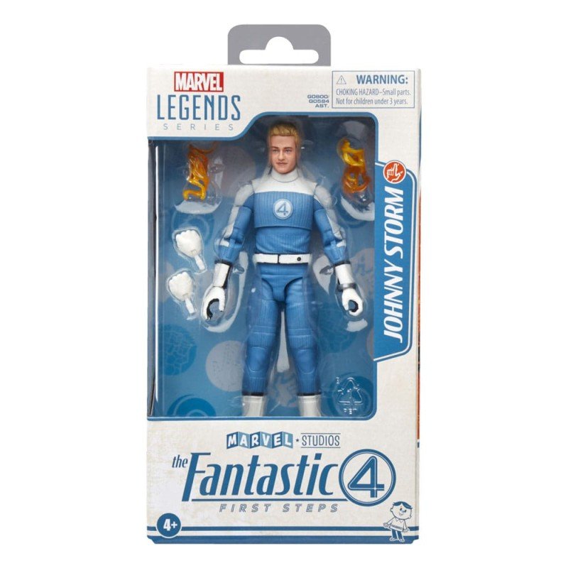 The Fantastic Four: First Steps Marvel Legends Action Figure Johnny Storm 15 cm | 5010996282989