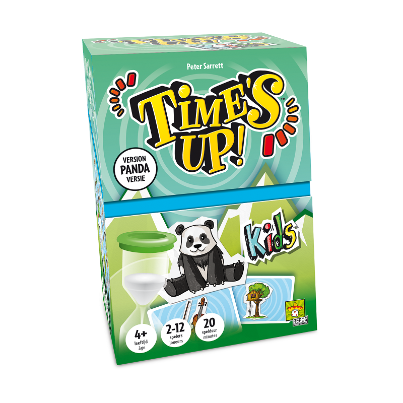 version française jeu : Time's Up! : Kids 2 Panda éditeur : Repos Production