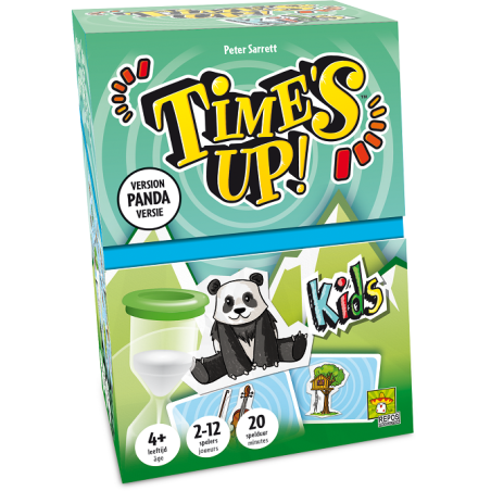 version française jeu : Time's Up! : Kids 2 Panda éditeur : Repos Production