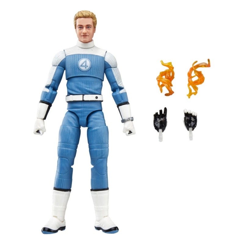 The Fantastic Four: First Steps Marvel Legends Action Figure Johnny Storm 15 cm | 5010996282989