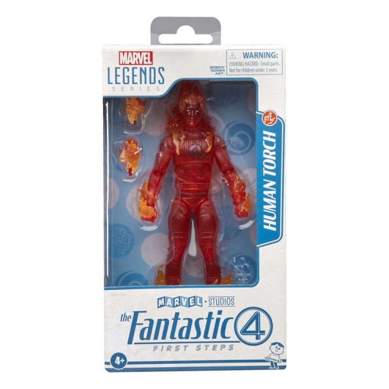 The Fantastic Four: First Steps Marvel Legends Action Figure Human Torch 15 cm | 5010996283016