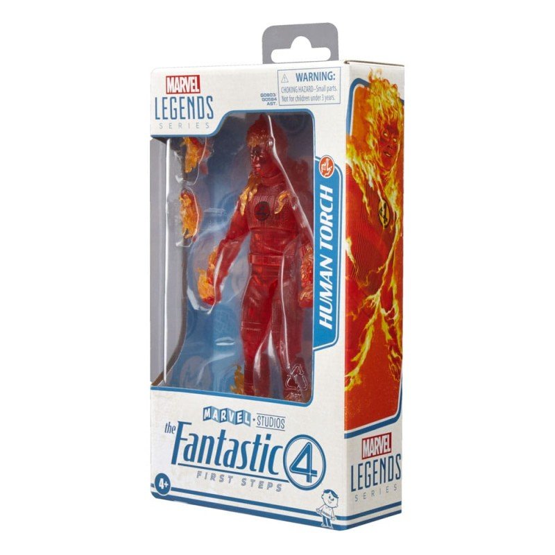 The Fantastic Four: First Steps Marvel Legends Action Figure Human Torch 15 cm | 5010996283016