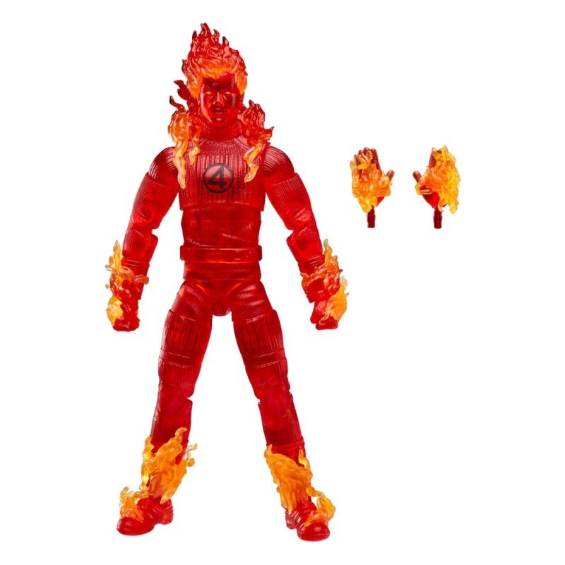 The Fantastic Four: First Steps Marvel Legends Action Figure Human Torch 15 cm | 5010996283016