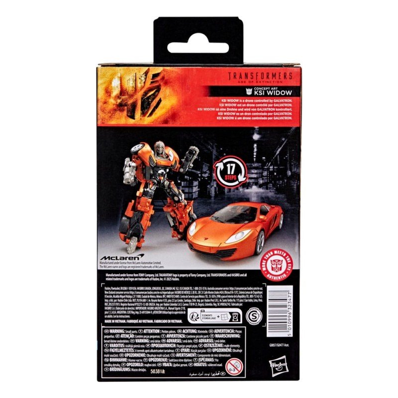 Transformers: Age of Extinction Studio Series Leader Class Action Figure Concept Art KSI Widow 11 cm | 5010996323477