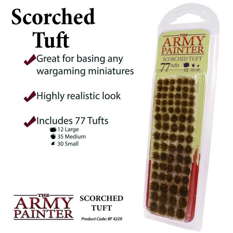 The Army Painter - Accessoire de Terrain - Scorched Tuft | 5713799422902